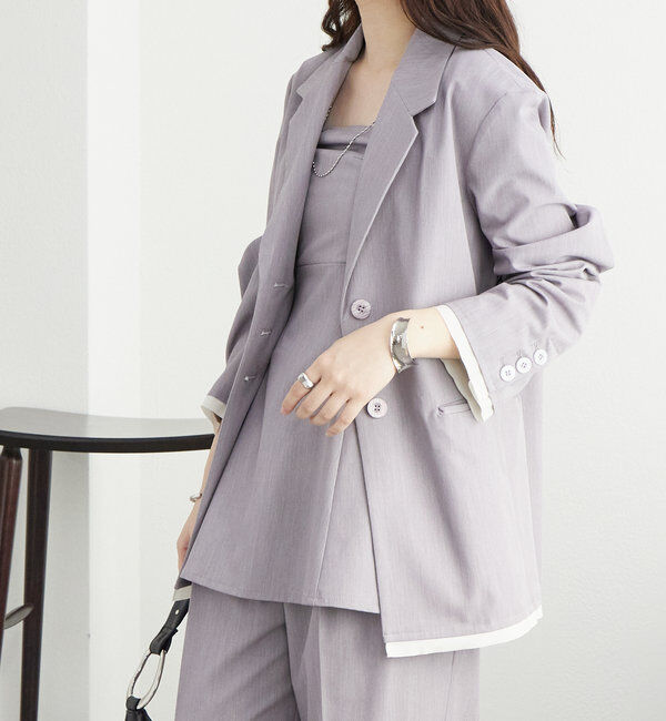  「裾レイヤードジャケット」|その他|