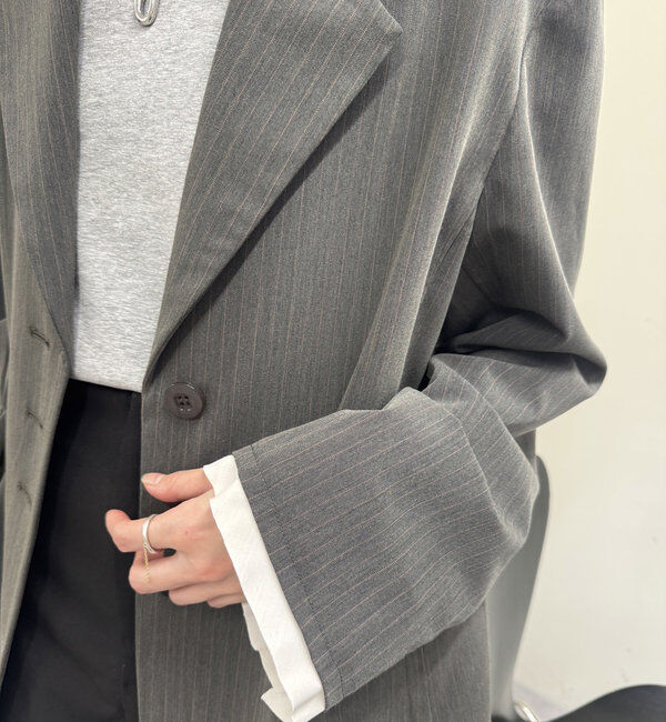  「裾レイヤードジャケット」|その他|