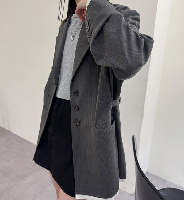  「裾レイヤードジャケット」|その他|