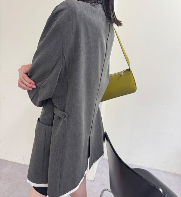  「裾レイヤードジャケット」|その他|