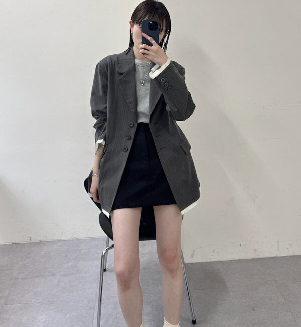  「裾レイヤードジャケット」|その他|