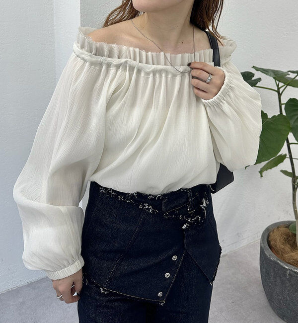  「ホイップリボンブラウス」|シャツ・ブラウス|