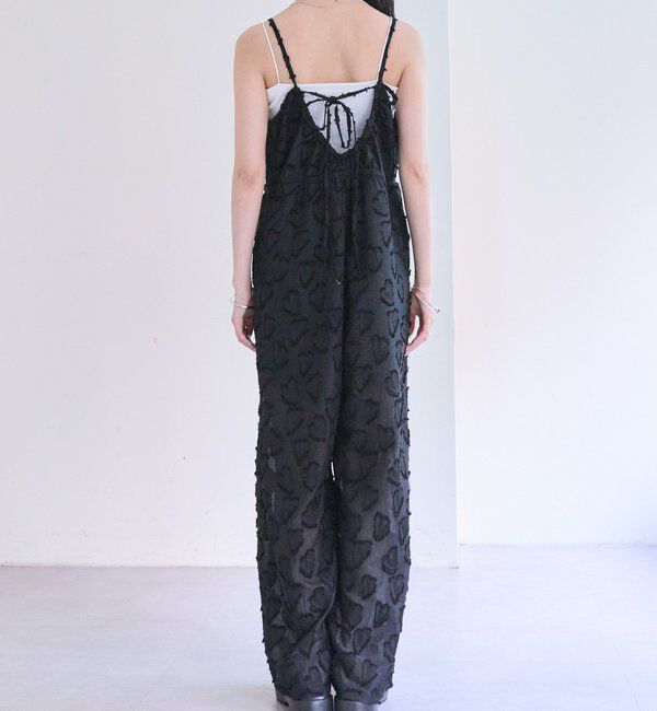  「ハートキャミサロペット」|オールインワン|