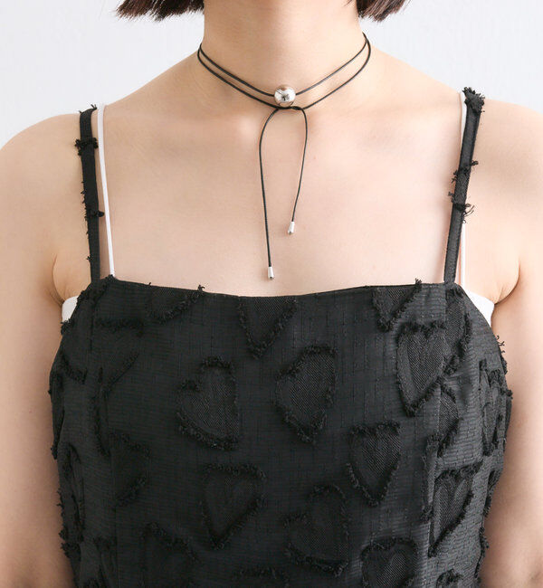  「ハートキャミサロペット」|オールインワン|