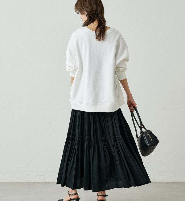  「【3サイズ展開】サテンティアードキャミワンピース」|ワンピース|