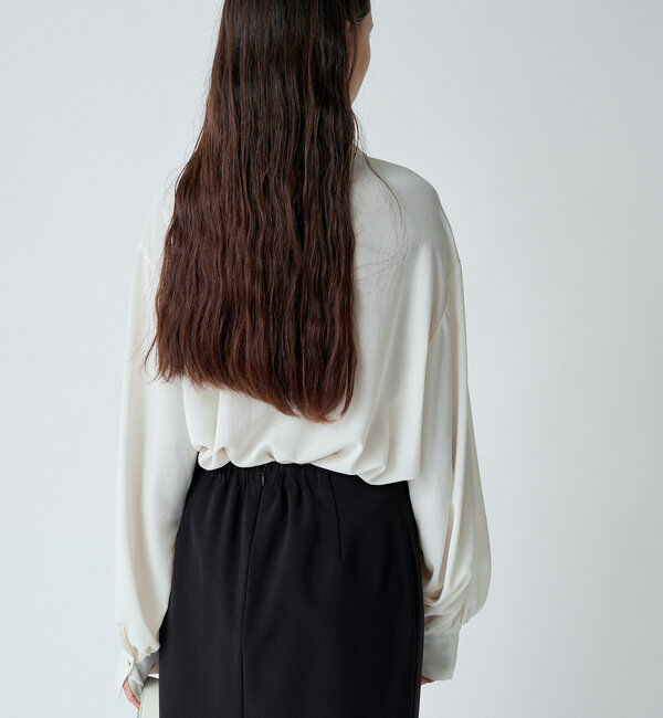  「【Atelier N5/アトリエヌメロサンク】シフォンボウタイブラウス」|シャツ・ブラウス|