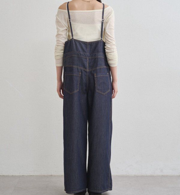  「デニムキャミサロペット」|ワンピース|