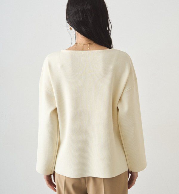  「スムースボートネックニット」|ニット・セーター|