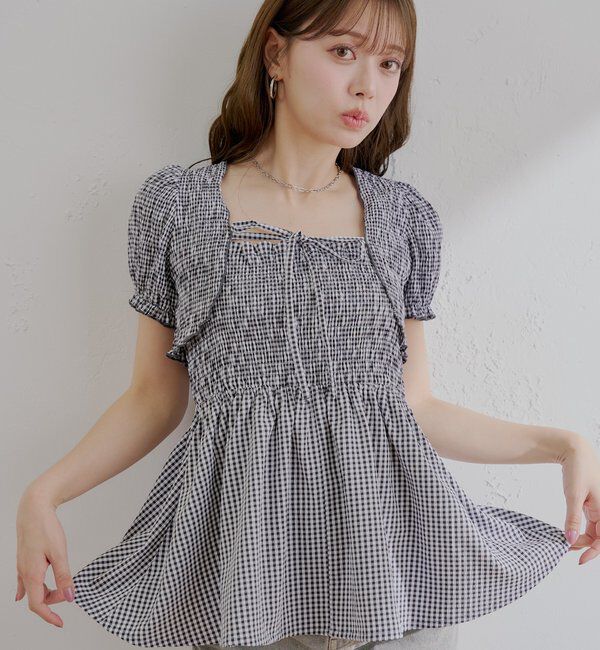  「ペプラムキャミ+ボレロセット」|カーディガン|