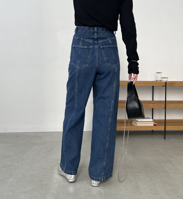  「センター切替デニム」|デニム|
