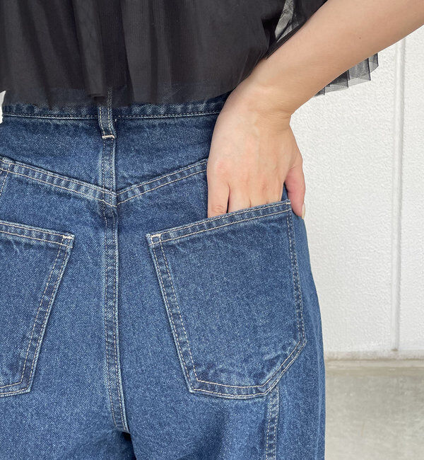  「センター切替デニム」|デニム|