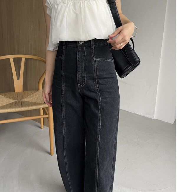  「センター切替デニム」|デニム|