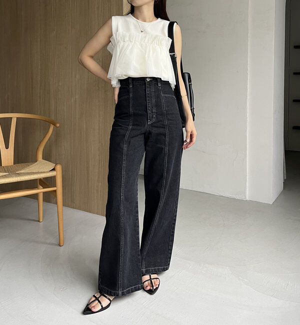  「センター切替デニム」|デニム|