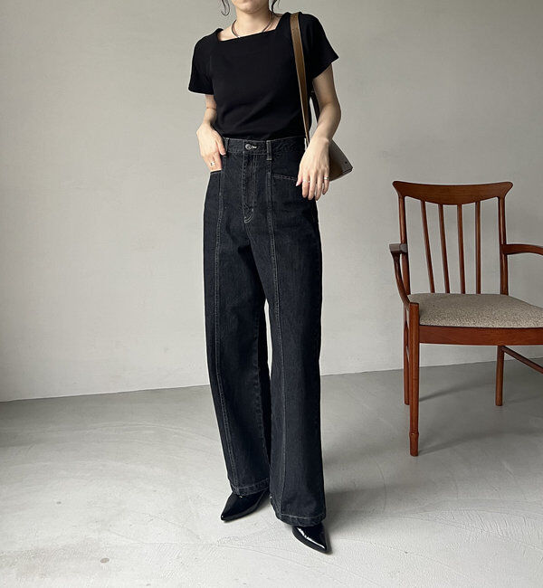  「センター切替デニム」|デニム|