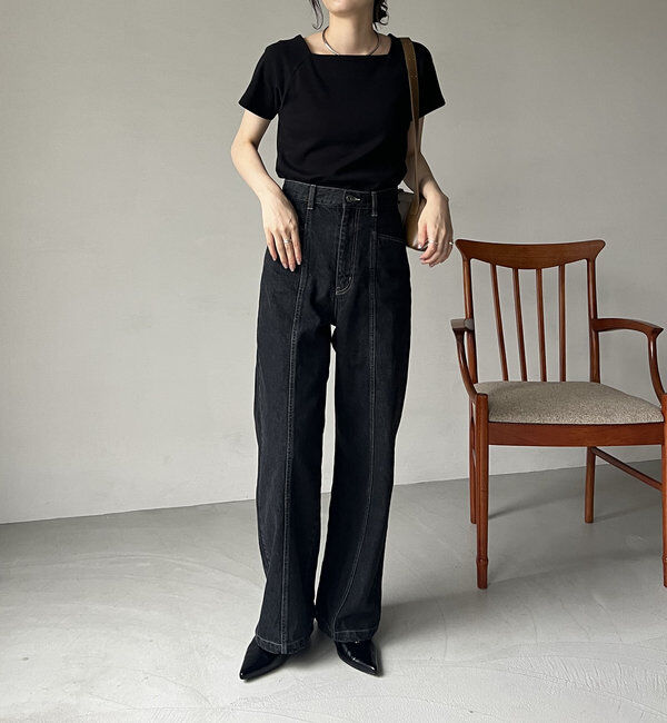  「センター切替デニム」|デニム|
