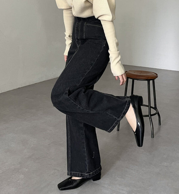  「センター切替デニム」|デニム|