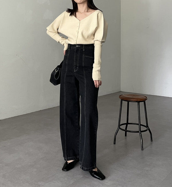  「センター切替デニム」|デニム|