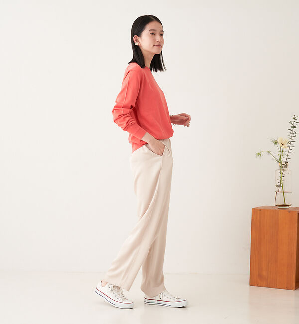 collex「シルクコットンプルオーバー」|ニット・セーター|