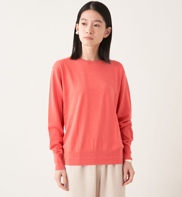 collex「シルクコットンプルオーバー」|ニット・セーター|