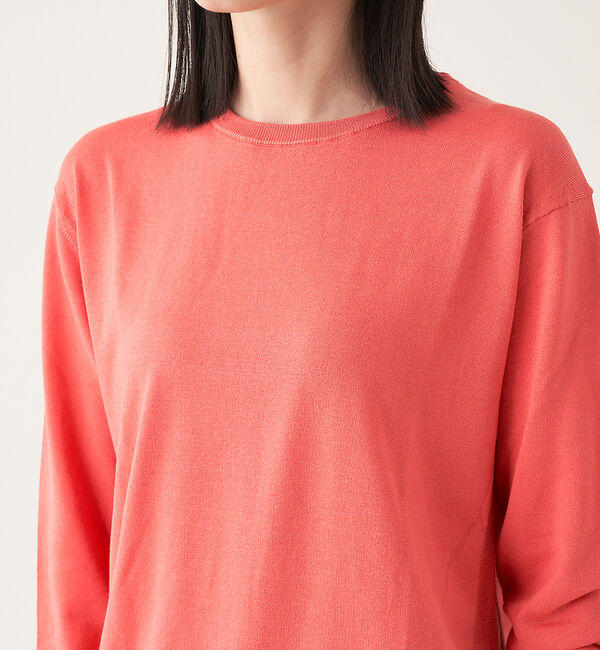 collex「シルクコットンプルオーバー」|ニット・セーター|