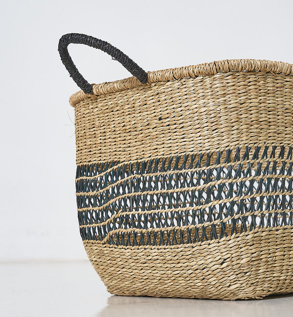 collex「透かし編みシーグラスバスケット S」|その他|