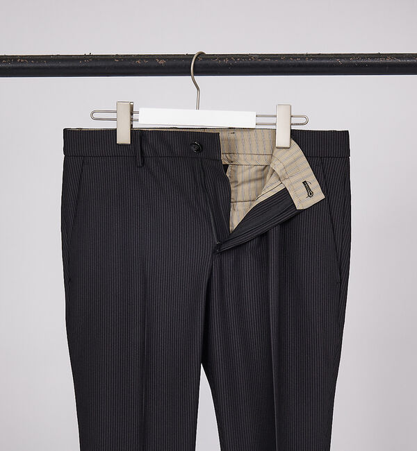 ABAHOUSE「【マルチストレッチ】ストライプ サッカー スラックス」|スラックス|