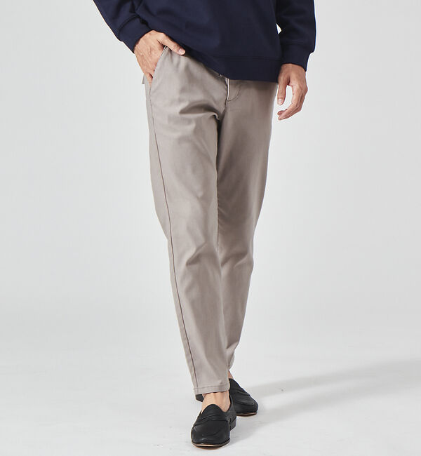 ABAHOUSE「【ハイパーストレッチ】ピンヘッド イージースラックス」|その他|ライトブラウン