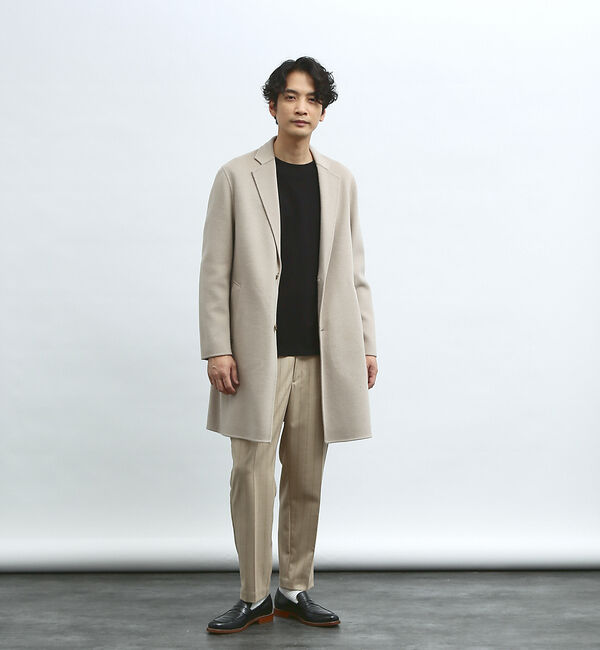 ABAHOUSE「【super120s】ウールリバー チェスターコート」|その他|