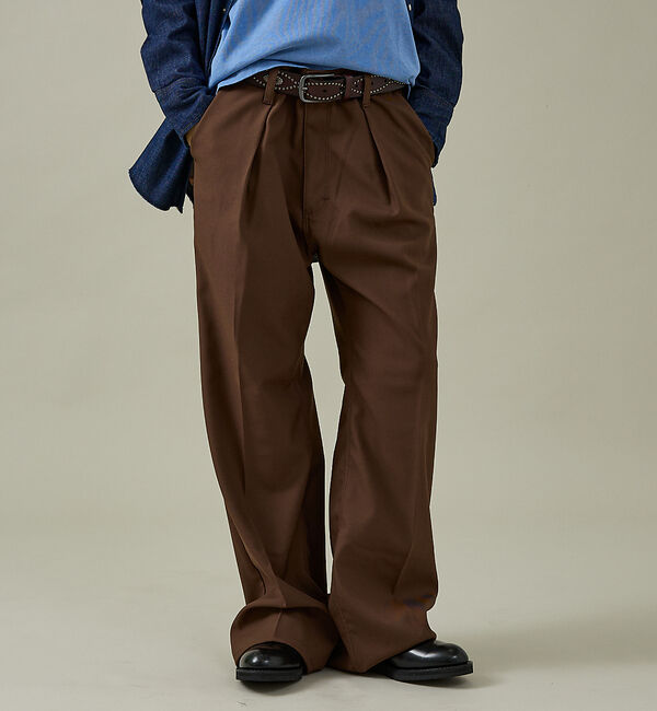 ABAHOUSE「【WEB限定】WRANGLER WRANCHER WIDE/ランチャー フレアー」|その他|ブラウン