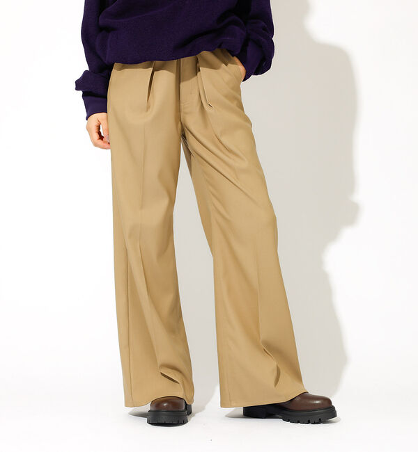 ABAHOUSE「【WEB限定】WRANGLER WRANCHER WIDE/ランチャー フレアー」|その他|ベージュ