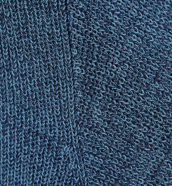 ABAHOUSE「ミックスカラー 片畦編み カーディガン」|カーディガン|