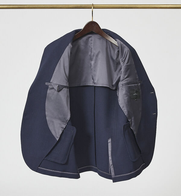 ABAHOUSE「【セットアップ対応/FLEX JACKET】ダブルクロスウェザー ジャケット」|テーラードジャケット|