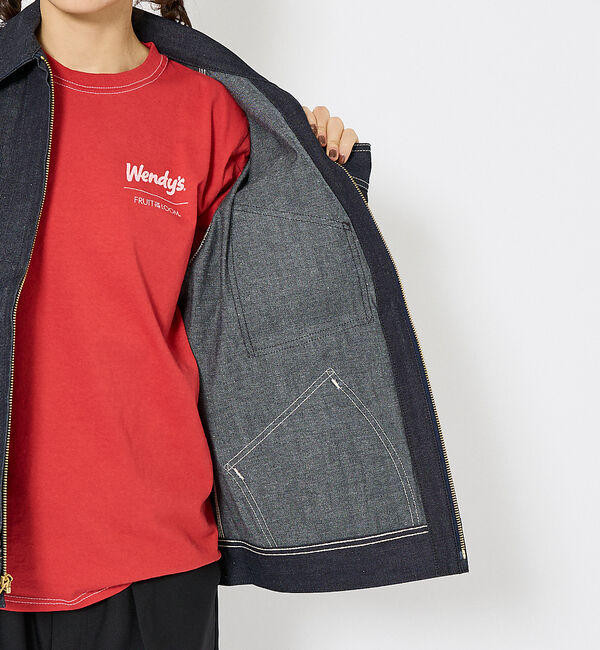 ABAHOUSE「【Lee/リー 】DENIM ZIP UP BLOUSON/オーバーサイズ デニ」|その他|