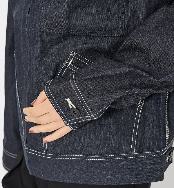 ABAHOUSE「【Lee/リー 】DENIM ZIP UP BLOUSON/オーバーサイズ デニ」|その他|