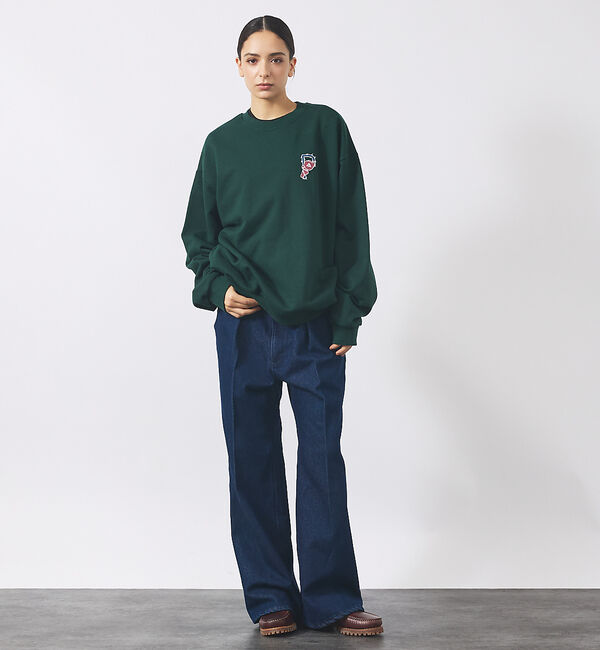 ABAHOUSE「【POLER/ポーラー】BIG LOGO CREW/ビッグロゴ クルーネックスウ」|スウェット・ジャージ|