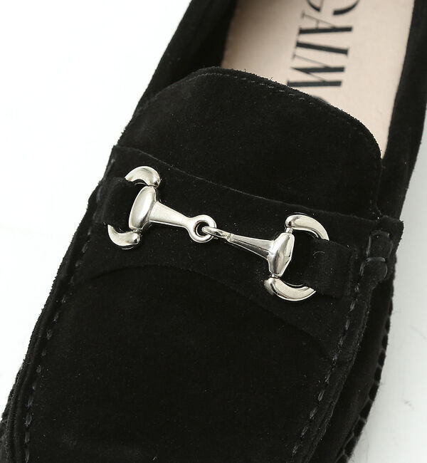 alfredoBANNISTER「【GAIMO別注】トリコロールタブ スエード ビットローファー」|ローファー|