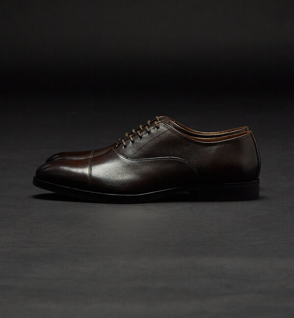 alfredoBANNISTER「【アルゼンチンレザー使用】内羽根 ストレートチップ ドレスシューズ /  ビジネ」|ビジネス・ドレスシューズ|ダークブラウン