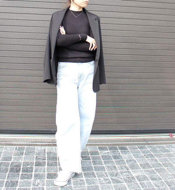 Rouge vif「シルクコットン リブニット」|ニット・セーター|