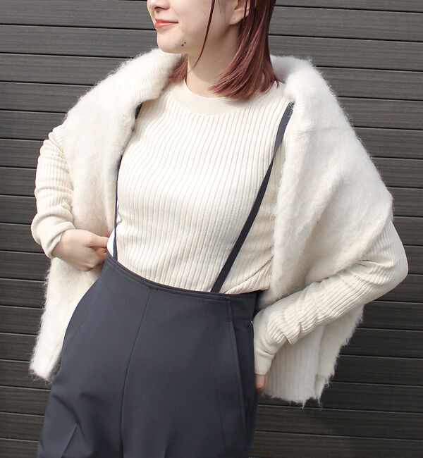 Rouge vif「シルクコットン リブニット」|ニット・セーター|