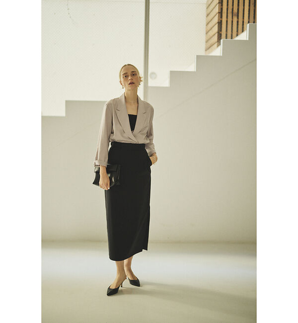 Rouge vif「ブラウスエアリージャケット」|テーラードジャケット|