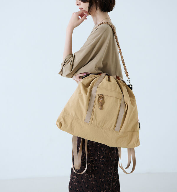 Rouge vif「【CTFK/コントロールフリーク】ナイロン3WAYスクエアトート【予約】」|トートバッグ|