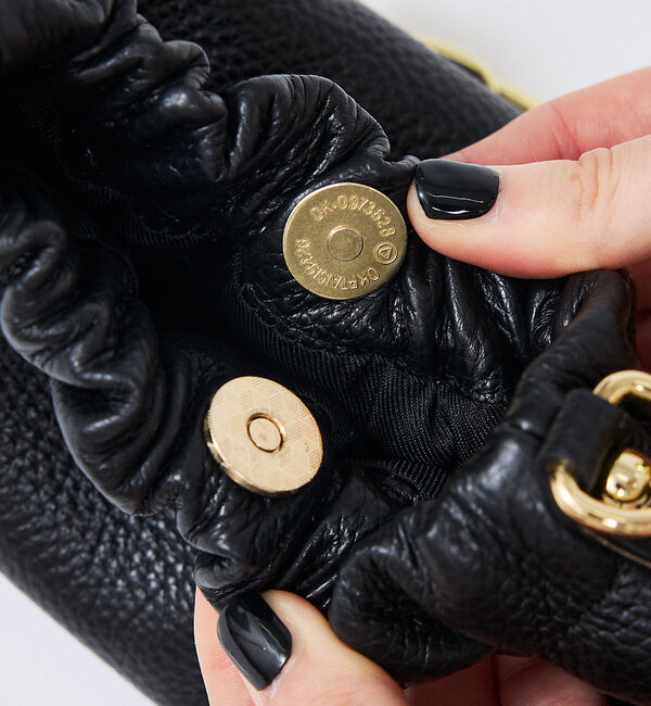 Rouge vif「【AULENTTI/オウレンティ】2WAYギャザーチェーン付ミニバッグ/ショルダ」|ショルダー・メッセンジャー|