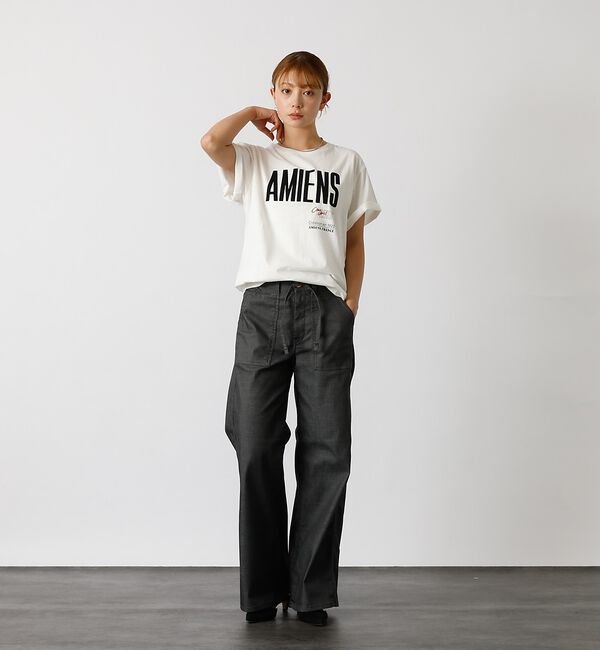 Rouge vif「【SOMETHING/サムシング】サマーベイカーパンツ ワイド / SUMMER」|デニム|