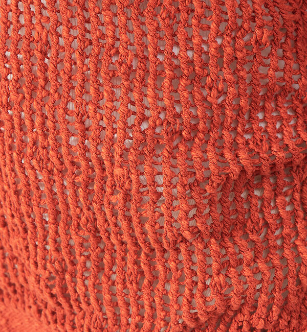 qualite「スラブメッシュニット」|ニット・セーター|