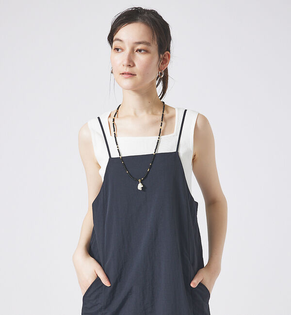 qualite「撥水キャミワンピース」|ワンピース|