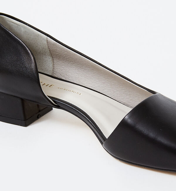 AU BANNISTER「スクエアトゥサイドセパレートパンプス」|パンプス|