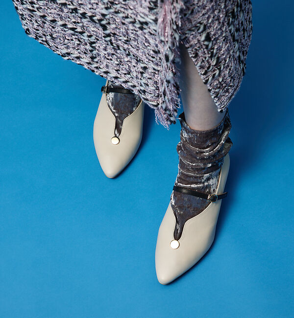 AU BANNISTER「●FAKUI ベロアソックス」|その他|シルバー