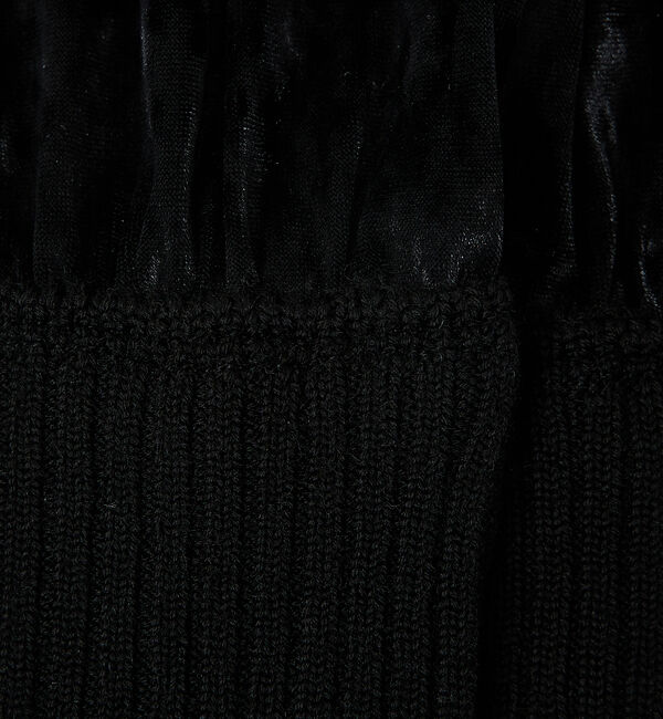 AU BANNISTER「●FAKUI  ベロアフリルソックス」|その他|