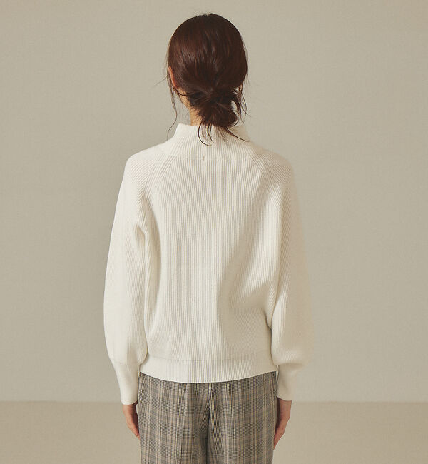 abahouse mavie「モックネックプルオーバー」|ニット・セーター|
