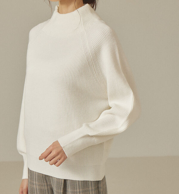 abahouse mavie「モックネックプルオーバー」|ニット・セーター|